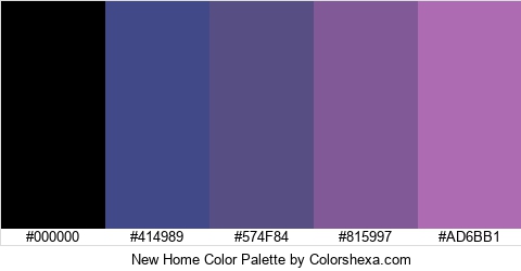 New Home Color Colors Logo