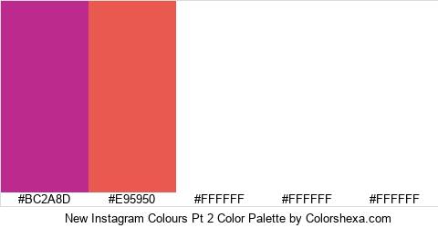 New Instagram Colours Pt 2 Color Colors Logo