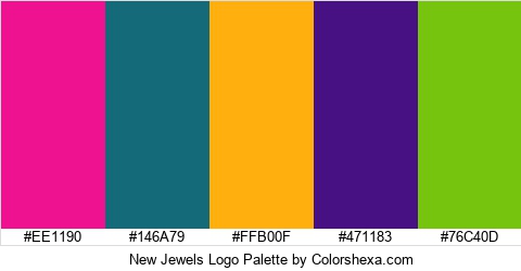 New Jewels Logo Colors Logo