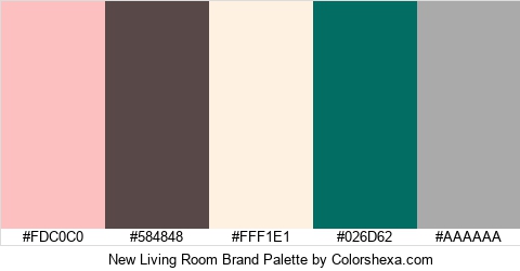 New Living Room Brand Colors Logo