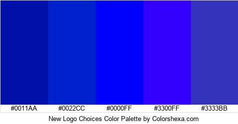 New Logo Choices Color Colors Logo