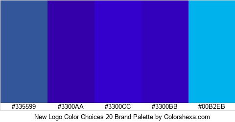 New Logo Color Choices 20 Brand Colors Logo