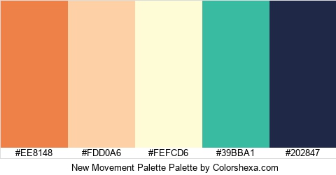 New Movement Palette Colors Logo