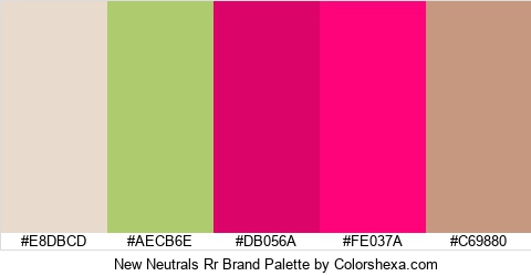 New Neutrals Rr Brand Colors Logo