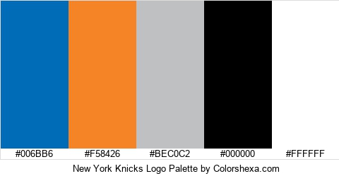 New York Knicks Logo Colors Logo