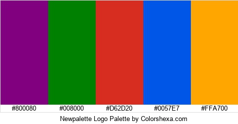 Newpalette Logo Colors Logo