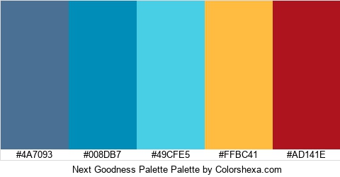 Next Goodness Palette Colors Logo