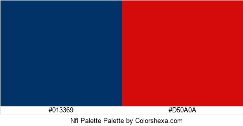 Nfl Palette Colors Logo