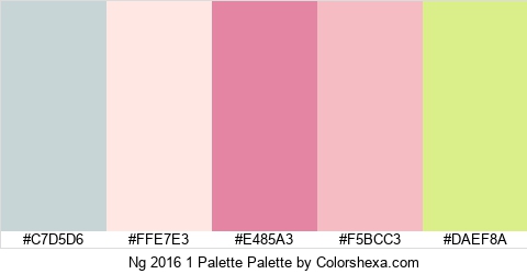Ng 2016 1 Palette Colors Logo