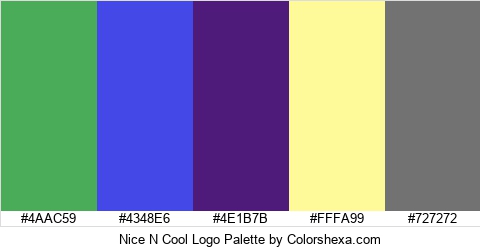 Nice N Cool Logo Colors Logo