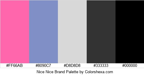 Nice Nice Brand Colors Logo