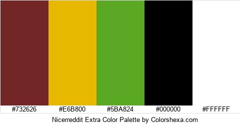 Nicerreddit Extra Color Colors Logo