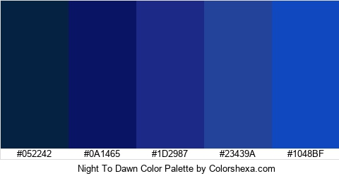 Night To Dawn Color Colors Logo