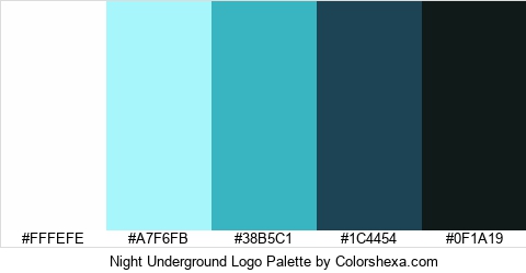 Night Underground Logo Colors Logo