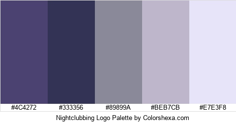 Nightclubbing Logo Colors Logo