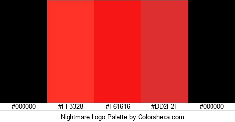 Nightmare Logo Colors Logo