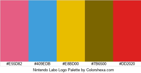 Nintendo Labo Logo Colors Logo