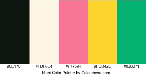 Nishi Color Colors Logo
