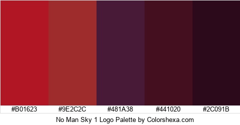 No Man Sky 1 Logo Colors Logo