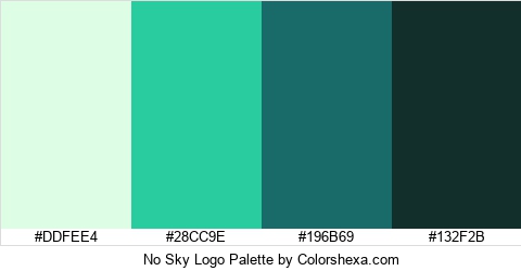No Sky Logo Colors Logo