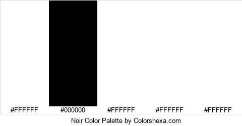 Noir Color Colors Logo