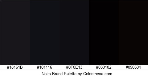 Noirs Brand Colors Logo