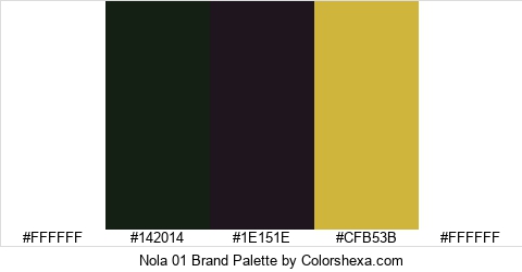 Nola 01 Brand Colors Logo