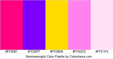 Nonmeaningful Color Colors Logo