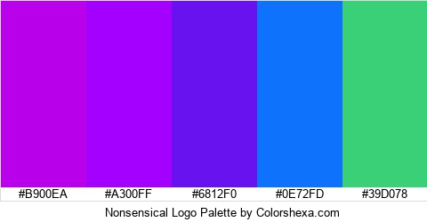 Nonsensical Logo Colors Logo
