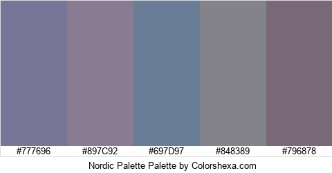 Nordic Palette Colors Logo