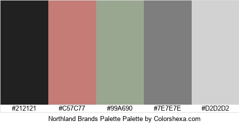 Northland Brands Palette Colors Logo