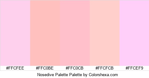 Nosedive Palette Colors Logo