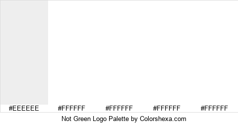 Not Green Logo Colors Logo