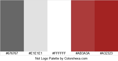 Not Logo Colors Logo