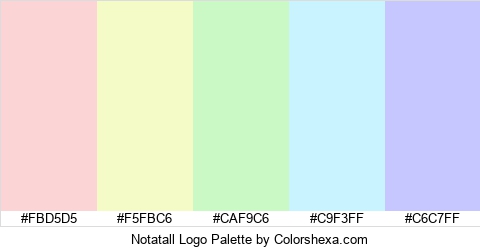 Notatall Logo Colors Logo
