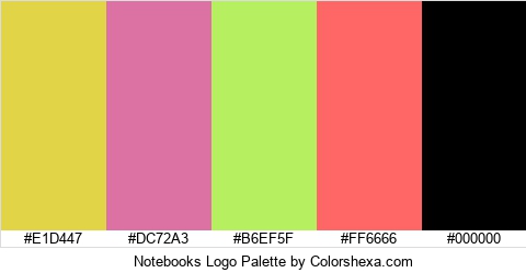 Notebooks Logo Colors Logo