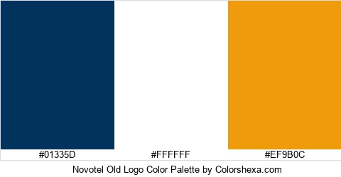 Novotel Old Logo Color Colors Logo