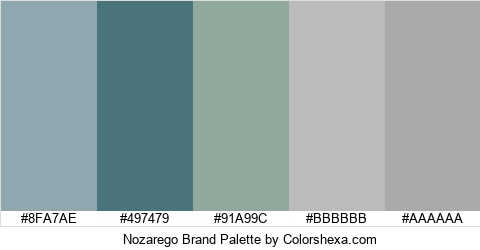 Nozarego Brand Colors Logo