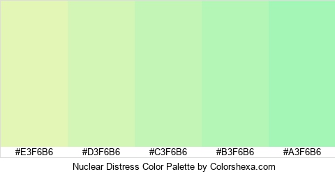 Nuclear Distress Color Colors Logo