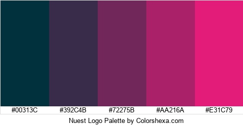 Nuest Logo Colors Logo