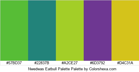 Nwedwas Eatbull Palette Colors Logo