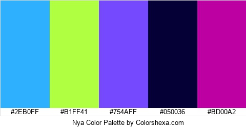 Nya Color Colors Logo