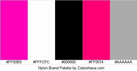 Nylon Brand Colors Logo