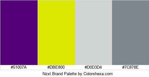 Nzxt Brand Colors Logo