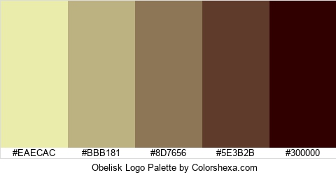 Obelisk Logo Colors Logo