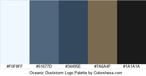 Oceanic Duststorm Logo Colors Logo