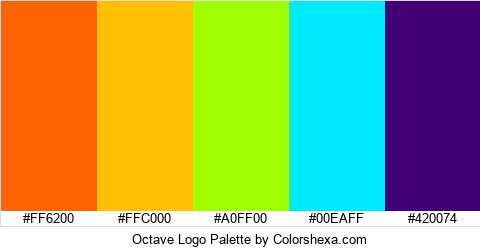 Octave Logo Colors Logo