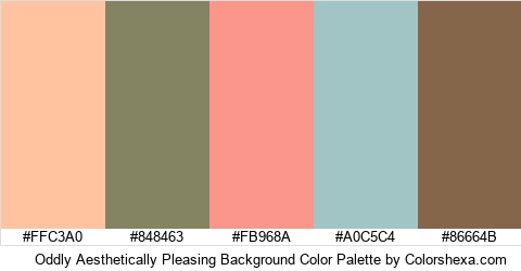 Oddly Aesthetically Pleasing Background Color Colors Logo