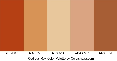 Oedipus Rex Color Colors Logo