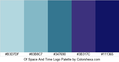 Of Space And Time Logo Colors Logo